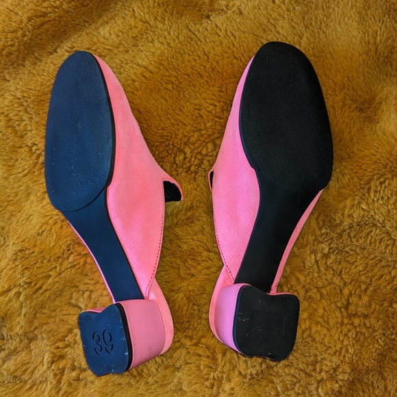 CAMPER Katie HOT PINK Nubuck slide - Picture 6 of 13